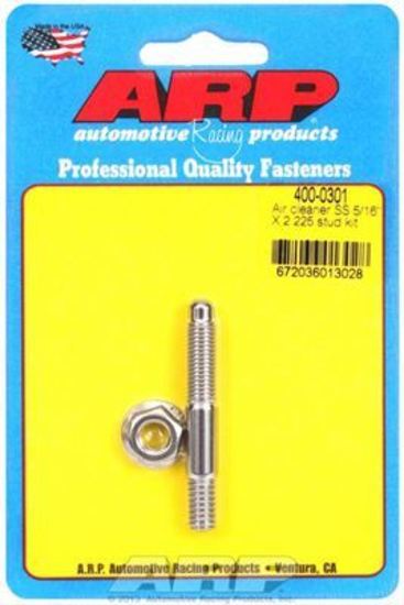 ARP 400-0301 5/16 X 2.225 SS Air Cleaner Stud Kit