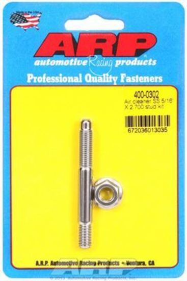 ARP 400-0302 5/16 X 2.700 SS Air Cleaner Stud Kit