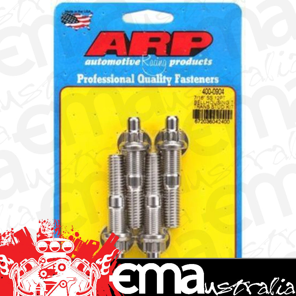 ARP 400-0904 7/16" SS 12PT Bellhousing to Trans Stud Kit