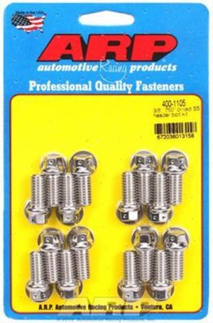 ARP 400-1105 3/8 X .750 Drilled SS Header Bolt Kit