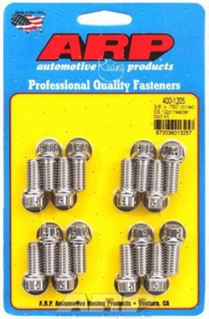 ARP 400-1205 3/8 X .750 Drilled SS 12PT Header Bolt Kit