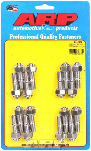 ARP 400-1414 SB Ford 3/8 Hex SS Header Stud Kit
