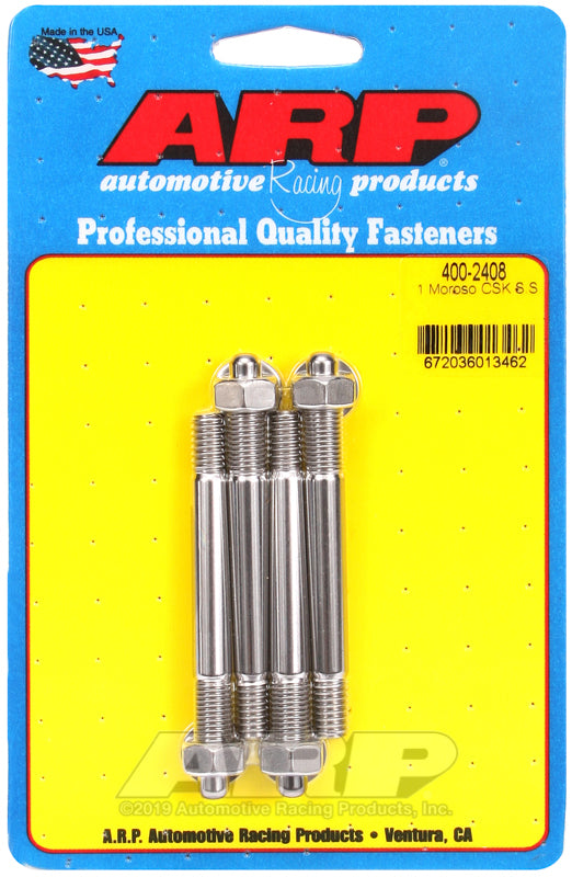 ARP 400-2408 1.25" Moroso Spacer SS Carburetor Stud Kit