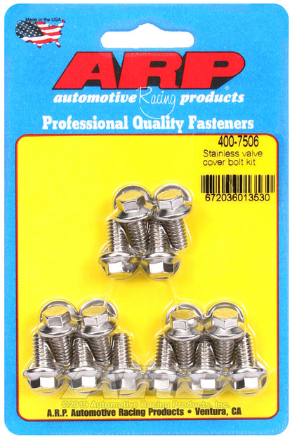 ARP Fasteners ARP400-7506 400-7506 SS Valve Cover Bolt Kit