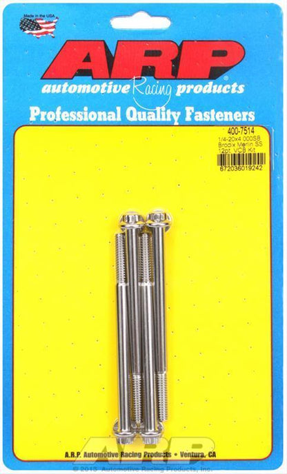 ARP 400-7514 Merlin Block Brodix Head SB 12PT Valve Cover Bolt Kit