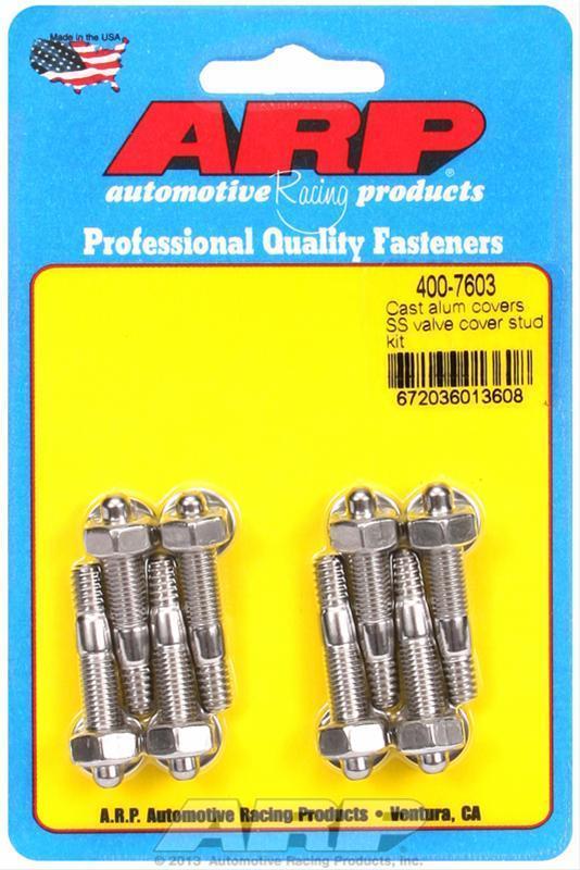 ARP 400-7603 Cast Alum Covers SS Valve Cover Stud Kit