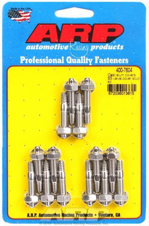 ARP 400-7604 Cast Alum Covers SS Valve Cover Stud Kit