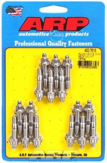 ARP 400-7615 Cast Alum Covers SS 12PT Valve Cover Stud Kit 16Pc