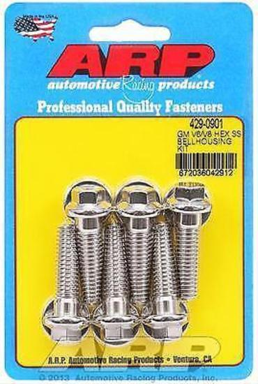 ARP 429-0901 GM V6/V8 SS Hex Bellhousing Bolt Kit