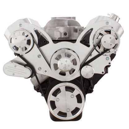 CVF 454-WRAPTOR-ACO Serpentine System for 396 427 & 454 - AC & Alternator - All Inclusive