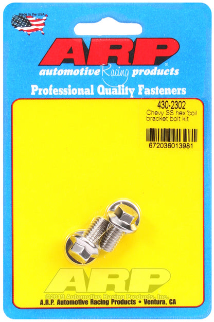 ARP 430-2302 Chevy SS Hex Coil Bracket Bolt Kit