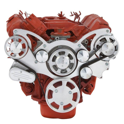 CVF 440-WRAPTOR-AC Serpentine System for Big Block Mopar - AC Power Steering & Alternator - All Inclusive