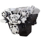 CVF 454-WRAPTOR-AC Serpentine System for Big Block Chevy - AC Power Steering & Alternator - All Inclusive