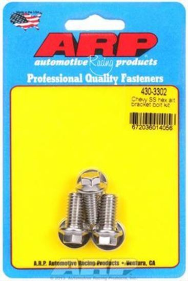 ARP 430-3302 Chevy SS Hex Alternator Bracket Bolt Kit