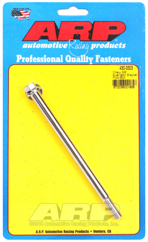 ARP 430-3303 Chevy SS Hex Alternator PIVot Bolt Kit