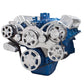 CVF Racing CVF-390-WRAPTOR-AC 390-WRAPTOR-AC Serpentine System for Ford FE Engines - AC Power Steering & Alternator - All Inclusive