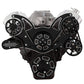 CVF BD-454-WRAPTOR-PS Black Diamond Serpentine System for 396 427 & 454 - Power Steering & Alternator - All Inclusive