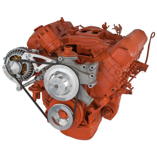 CVF 383-ALT-SYSTEM Chrysler Big Block Alternator Pulley System 383 400