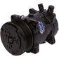CVF Racing CVF-SANDEN-508-134A-B-8RIB SANDEN-508-134A-B-8RIB Black Sanden Style AC Compressor R134A 8 Rib Pulley