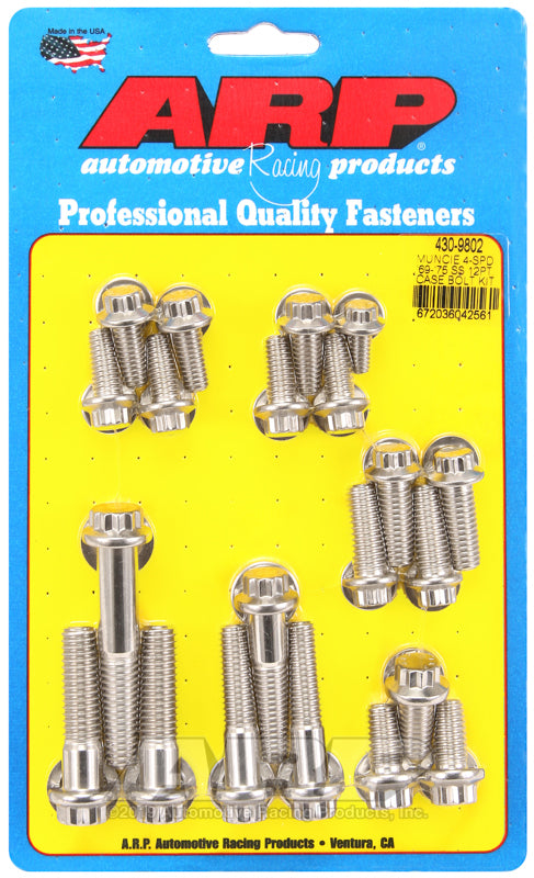 ARP 430-9802 Muncie 4-Spd '69-'75 SS 12PT Trans Case Bolt Kit