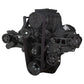 CVF B-454SC-WRAPTOR-PS Black Serpentine System for 396 427 & 454 Supercharger - Power Steering & Alternator - All Inclusive