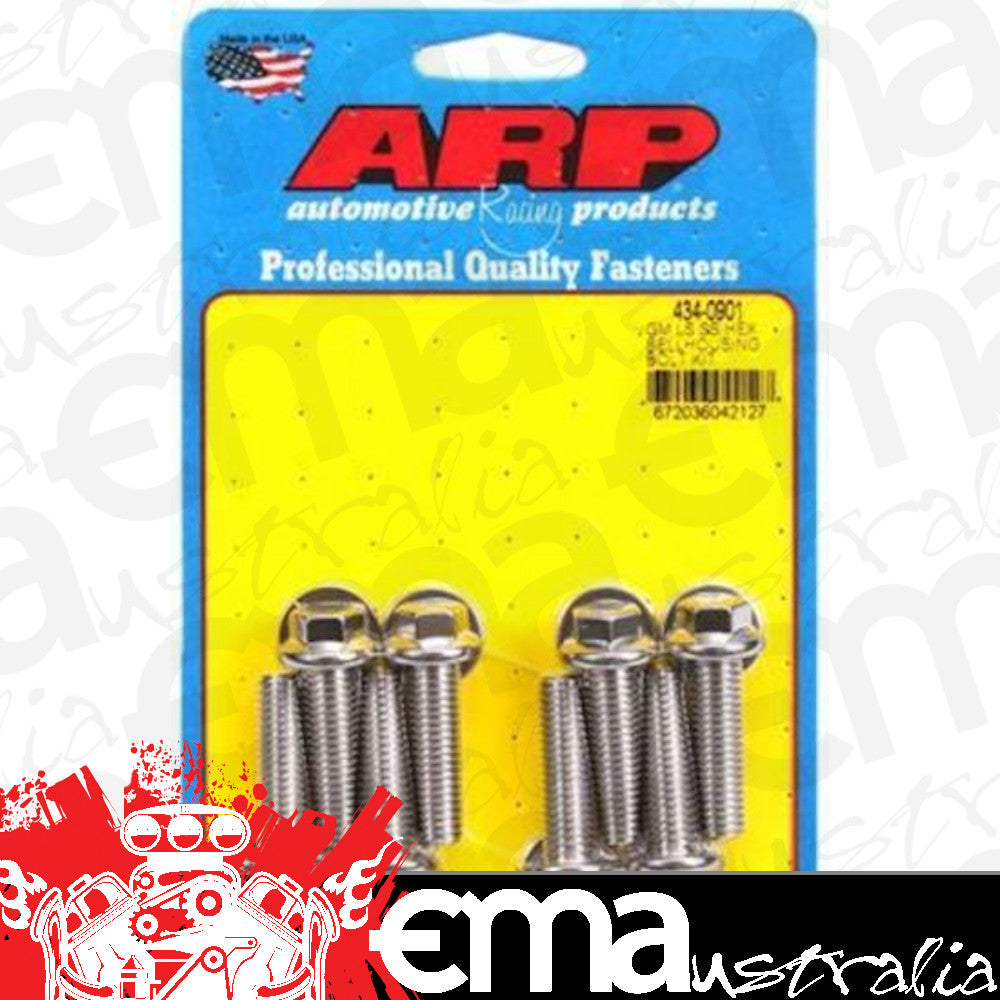 ARP 434-0901 GM LS Hex Bellhousing Bolt Kit