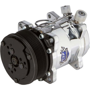 CVF Racing CVF-SANDEN-508-134A-C-8RIB SANDEN-508-134A-C-8RIB Sanden Style AC Compressor R134A 8 Rib Pulley