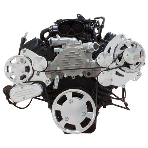 CVF LT1-WRAPTOR-PS Serpentine System for LT1 Generation II - Power Steering & Alternator - All Inclusive