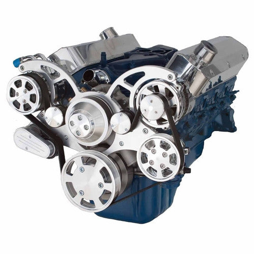 CVF Racing CVF-351C-WRAPTOR-ACO 351C-WRAPTOR-ACO Serpentine System for 351C 351M & 400 - AC & Alternator - All Inclusive