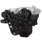 CVF BD-454-WRAPTOR-ACO Black Diamond Serpentine System for 396 427 & 454 - AC & Alternator - All Inclusive
