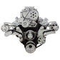 CVF 454SC-WRAPTOR-PS Serpentine System for 396 427 & 454 Supercharger - Power Steering & Alternator - All Inclusive
