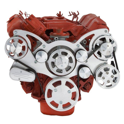 CVF 440-WRAPTOR-ACO Serpentine System for Big Block Mopar - AC & Alternator - All Inclusive