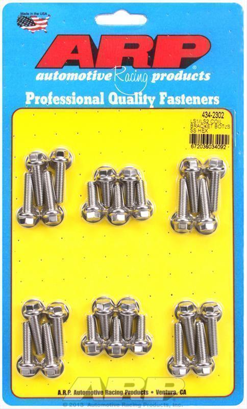 ARP 434-2302 LS1 LS2 SS Hex Coil Bracket Bolt Kit