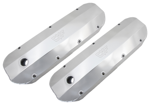 CVF Racing CVF-SCR-VC-FAB SCR-VC-FAB Chrysler Small Block Fabricated Valve Covers 318-340-360
