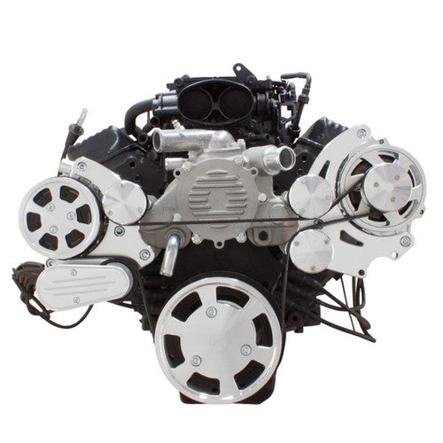 CVF LT1-WRAPTOR-AC Serpentine System for LT1 Generation II - AC Power Steering & Alternator - All Inclusive