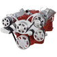 CVF Racing CVF-350-WRAPTOR-AC 350-WRAPTOR-AC Serpentine System for Chev SB 283-350-400 - AC Power Steering & Alternator - All Inclusive