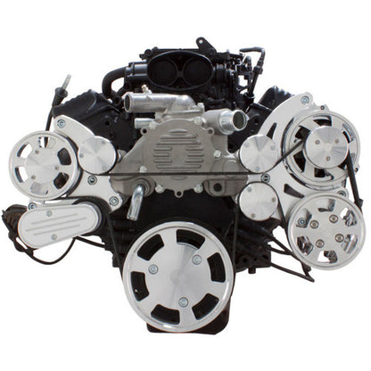 CVF LT1-WRAPTOR-PS Serpentine System for LT1 Generation II - Power Steering & Alternator - All Inclusive