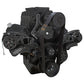 CVF BD-454SC-WRAPTOR-ACO Black Diamond Serpentine System for 396 427 & 454 Supercharger - AC & Alternator - All Inclusive