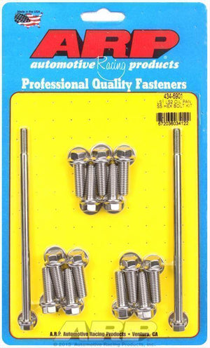 ARP 434-6901 LS1 LS2 SS Hex Oil Pan Bolt Kit