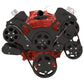 CVF B-350-WRAPTOR-ALT Black Serpentine System for Chev SB 283-350-400 - Alternator Only - All Inclusive