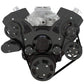 CVF B-454-WRAPTOR-ACO-EWP Black Serpentine System for 396 427 & 454 - AC & Alternator w/ Electric Water Pump - All Inclusive