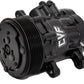 CVF Racing CVF-PEANUT-7B10-134A-B-8RIB Peanut Style AC Compressor, Black, 8 Rib Clutch