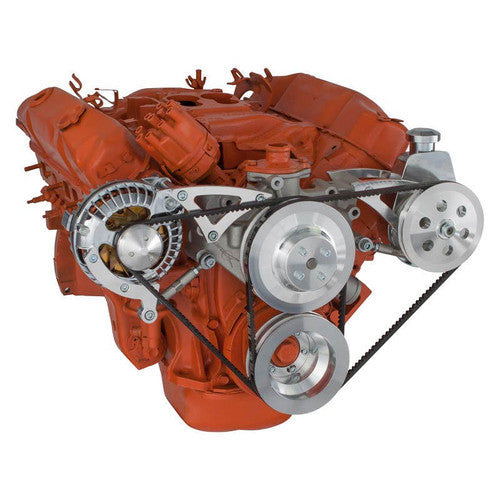 CVF 383-PS-SYSTEM Chrysler Big Block Power Steering & Alternator System 383 400