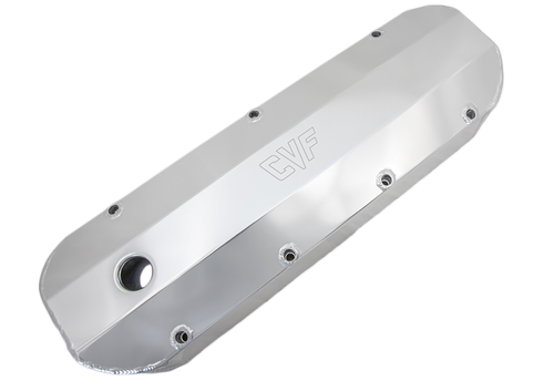 CVF Racing CVF-SCR-VC-FAB SCR-VC-FAB Chrysler Small Block Fabricated Valve Covers 318-340-360