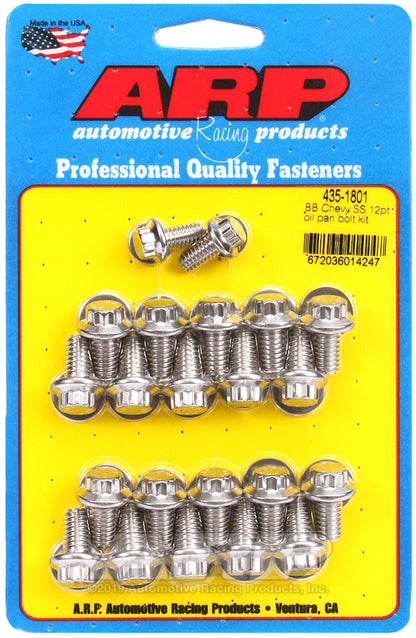 ARP Fasteners ARP435-1801 435-1801 BB Chevy SS 12PT Oil Pan Bolt Kit