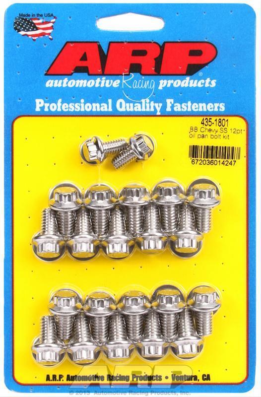 ARP Fasteners ARP435-1801 435-1801 BB Chevy SS 12PT Oil Pan Bolt Kit