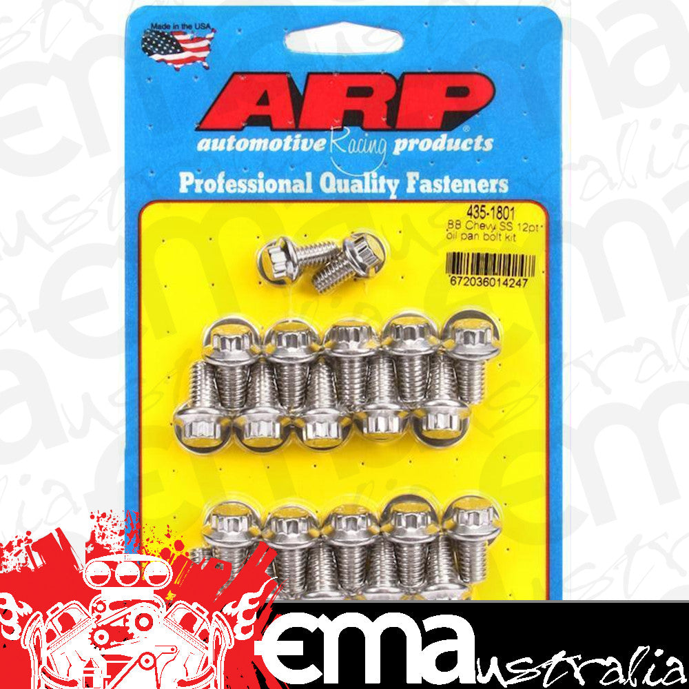 ARP 435-1801 BB Chevy SS 12PT Oil Pan Bolt Kit