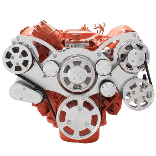 CVF 440-WRAPTOR-ACO Serpentine System for Big Block Mopar - AC & Alternator - All Inclusive