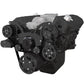 CVF B-454-WRAPTOR-ACO-EWP Black Serpentine System for 396 427 & 454 - AC & Alternator w/ Electric Water Pump - All Inclusive