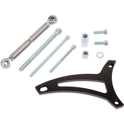 CVF Racing CVF-B-351W-ALTBRKT-P B-351W-ALTBRKT-P Stealth Black Ford Small Block Alternator Bracket - 351W 65-68